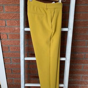 Mustard Straight Leg Pants